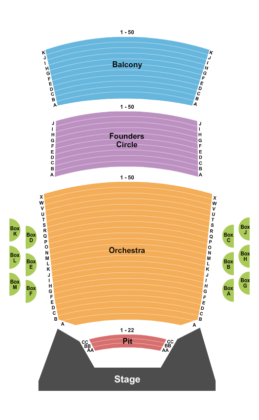 Peace Concert Hall At The Peace Center Kimberly Akimbo Seating Chart